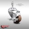 Service Caster 3.5 Inch SS High Temp Glass Filled Nylon 10mm Threaded Stem Caster Brake SCC SCC-SSTS20S3514-GFNSHT-TLB-M1015 - alternate 1